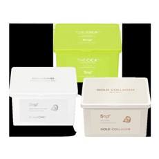 Masque visage SNP Daily Gold Cica Diamond, lot de 30 feuilles, choix réduit de 2 ou 3 types, collagène comme ingrédient principal, 1 unité - Product Image 1