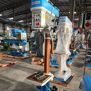 CNC Vertical Pillar <b>Drilling</b> <b>Machine</b> 40mm Capacity Heavy Duty Geared Head MT3 Spindle Taper 8 Speed Table High Precision Industr - Product Image 1