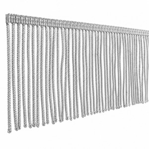 Frange en fil de métal façonnée avec des matériaux de qualité, offrant un style décoratif, une finition professionnelle et une durabilité fiable - Product Image 2
