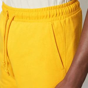 กางเกงขาสั้นผ้าเทอร์รี่สำหรับผู้ชายทำด้วยมือและไม่ซ้ำใครออกแบบได้เองกางเกงขาสั้นเทอร์รี่เนื้อหนาสวมใส่สบายพร้อมเชือกผูก - Product Image 5