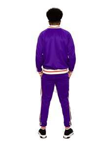 Conjunto Deportivo de Invierno para Hombre, Sudadera con Capucha Cortavientos, Pantalones a Juego con Bolsillos Laterales, 100% Algodón - Product Image 4