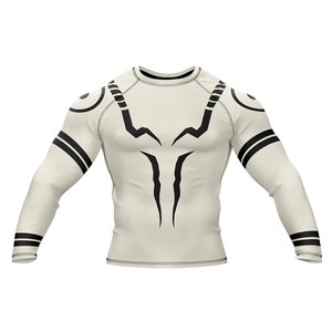 Customize Your Own Logo Sublimated Full Sleeve Rash Guard MMA Rash Guard BJJ Rash Guard, Compression Shirt MMA <b>Rashguard</b> for Men - Product Image 3