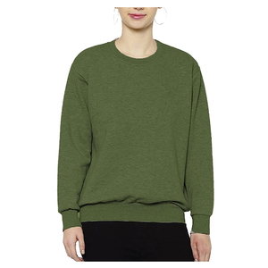 High Durable Crew Neck Women's Sweatshirts Reinforced Stitched Long Sleeve <b>Pullover</b> Sweat Shirt <b>Jumper</b> Tops For Ladies - Product Image 1