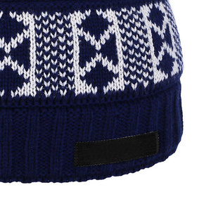 OEM Custom Unisex Knitted Beanie <b>Hat</b> <b>Winter</b> Warm Cuffed Cap Casual Fashion Streetwear Headwear Manufacturer Wholesale - Product Image 6