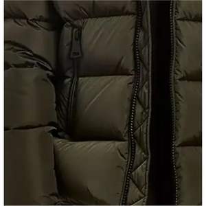 Veste matelassée pour homme de haute qualité, personnalisée, couleur unie, à capuche, pour l'hiver, usage extérieur, best-seller - Product Image 5