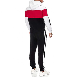 Oem logotipo personalizado Unisex Jogger Set Activewear chándal para hombre 100% poliéster ropa deportiva chándal personalizado - Product Image 5