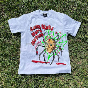 Nuevos conjuntos cortos informales de verano para hombre, camiseta Vintage de algodón 100% con pantalones cortos de malla transpirable, estilo callejero estampado - Product Image 1