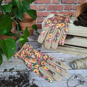 Guantes de Jardinería de Cuero de Nuevo Diseño para Hombre y Mujer, con Impresión de Logotipo Personalizado, para Trabajo al Aire Libre y Seguridad en Jardinería - Product Image 6