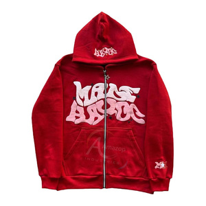 Sudaderas con capucha con estampado puff, sudaderas con capucha con cremallera y gráficos grunge, chaquetas, sudaderas con capucha de estilo hip hop y streetwear de Amazop Industries - Product Image 4