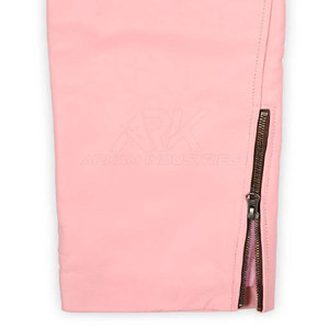 Pantalon en cuir uni pour homme, style décontracté, idéal pour l'extérieur – Meilleure vente - Product Image 5