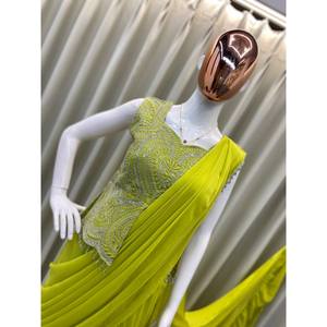 Lehenga Saree de Diseñador Listo para Usar para Mujer, para Fiestas, Blusas y Camisas - Product Image 2