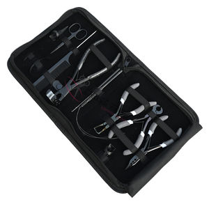 Kit de Herramientas para Extensiones de Cabello con Removedor de Micro Anclajes, Alicates de Crimpado, Gancho para Cabello, Alicates para Extensiones de Cinta y Agujas Curvas de Coser - Product Image 1