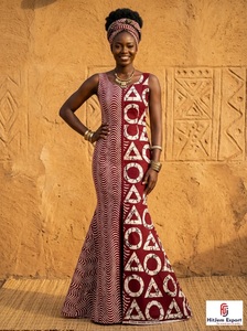 Tissu polaire corail imprimé wax africain de haute qualité du Kenya, tissu hollandais pour pagne traditionnel, résistant aux taches, pour garçons, OEM ODM - Product Image 3