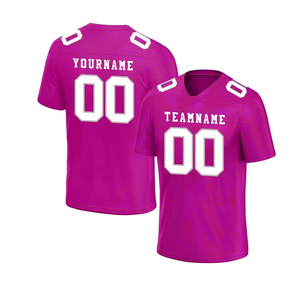 Maillot de football américain respirant et antibactérien à manches courtes en mesh, uniforme de jeu, taille XL - Product Image 6