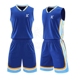 Uniforme de basket-ball en polyester de haute qualité, sur mesure, nouveau design, confortable, respirant, uniformes professionnels sans manches - Product Image 4
