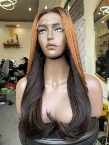 ผมต่อเวียดนามแท้ 100% แบบเส้นตรง สีธรรมชาติ ตัดเป็นชั้นๆ ผมเวอร์จิ้นเรมี่  น้ำหนัก 100 กรัม - Product Image 3