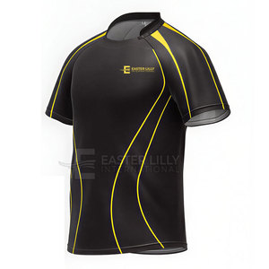 Service OEM : Nouvelle tenue de rugby pour hommes, offrant flexibilité, confort et durabilité pendant le jeu. - Product Image 3