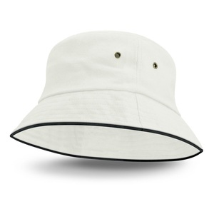 Classic Unisex Cotton Bucket <b>Hat</b> with Wide Brim for Sun Protection Outdoor Travel Fishing Hiking Beach and Everyday Casual Wear - Product Image 1