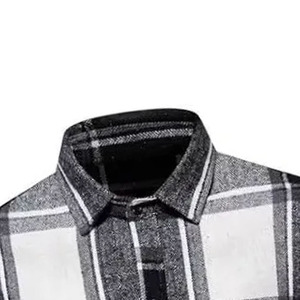 Mens Button Down Check Shirt Premium Yarn Dyed Plaid Office Casual Shirt Manufacturer Wholesale Export Quality - Product Image 2