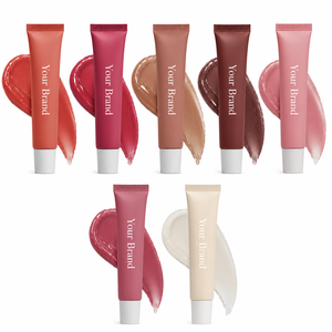 Huile à lèvres aromatisée aux fruits à la vitamine E, soin hydratant pour les lèvres, coffret cadeau avec boîte personnalisée, collection de soins pour les lèvres, marque privée OEM - Product Image 4