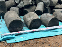 Charbon de bois de Khaya en vrac pour grillades en plein air et marques de restaurants
