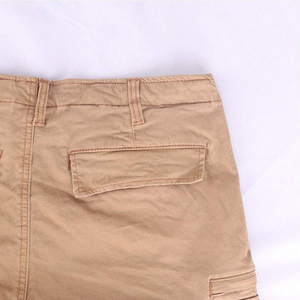 Personalización OEM, Pantalones Cargo Casuales para Hombre, de Cintura Media, de Lona Transpirable, con Cierre de Cremallera, de Algodón, de Secado Rápido, con Bolsillos, en Oferta - Product Image 6
