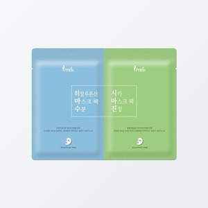 Masque facial Prreti Dual Mask 2 feuilles 1 set (Hydratant, Apaisant) - Product Image 3