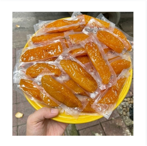 มันเทศอบแห้งเนื้อนุ่ม ขนมขบเคี้ยวผักผลไม้รสส้มแบบกึ่งนุ่ม บรรจุภัณฑ์สุญญากาศ - Product Image 1