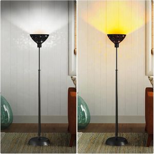 Paralume in Metallo con Stelle Incise per Lampada da Terra, Copertura Sostitutiva per Torchiere con Bellissimo Design a Stelle - Product Image 3