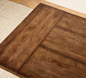 Table à manger extensible en bois massif, moderne, écologique et durable, pour hôtel, restaurant, usage résidentiel - Product Image 6