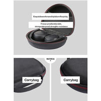 Usine bas prix EVA jeu coque dure étui à fermeture éclair casque transportant EVA casque étui sac pour casque