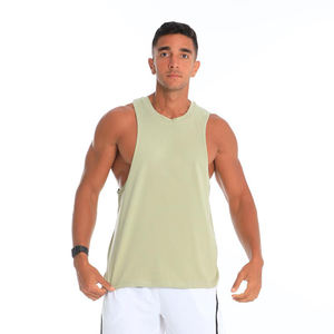 Camiseta sin Mangas Ajustada de Algodón Ultra Suave Premium Personalizada para Hombre, Camiseta Deportiva sin Mangas para Hombre para Entrenamientos de Gimnasio y Fitness - Product Image 2
