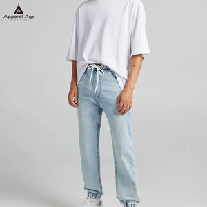 Custom Logo Multi Pockets Men's <b>Jeans</b> Joggers Workout Hot Sale Breathable High Quantity <b>Jeans</b> Joggers - Product Image 4