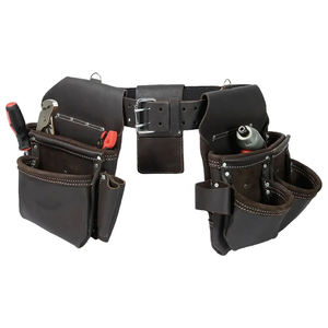 Cinturón de Herramientas Profesional de Cuero de Grano Completo Resistente para Carpinteros, Electricistas y Andamiantistas, Venta al Por Mayor OEM - Product Image 6