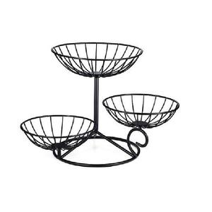 Nouvel Arrivage Panier de Rangement de Comptoir de Cuisine en Fil de Fer à 3 Niveaux pour Fruits et Légumes, Durable, Taille et Forme Personnalisables - Product Image 3