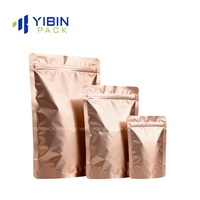 Sac en Mylar d'aluminium refermable avec impression personnalisée, fermeture éclair, Bolsas Doypack, pochette debout, emballage alimentaire, sac en plastique avec fermeture éclair, avec logo