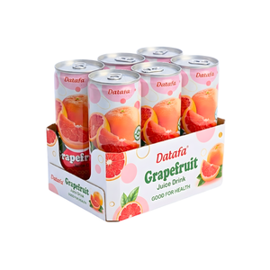 Jugo de Frutas y Verduras de Vietnam OEM/ODM, Lata Delgada de 250ml/330ml, Jugo de Pomelo, Marca Privada, Jugo Líquido - Product Image 6