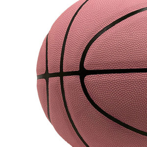 Ballons de basket de qualité supérieure, faible MOQ, vente directe d'usine, promotion, design personnalisé, couleur unie - Product Image 4