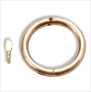 Anneau de marquage pour bovins en acier inoxydable de qualité supérieure, avec clé Allen, réutilisable, réglable et durable, pour le contrôle du bétail - Product Image 2