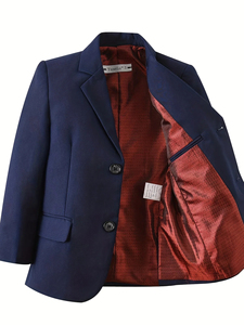 Traje de Hombre para Uso Diario, Elegante Conjunto de Traje a Medida para Bodas, Fiestas y Eventos Empresariales, Chaqueta de Manga Larga con Solapa para Hombre - Product Image 2