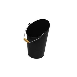 Cestas para Chimenea Recién Llegadas, Recubrimiento de Hierro en Polvo, Galvanizadas, Negras, Cubo para Leña con Asa, Tamaño, Forma y Color Personalizables - Product Image 4