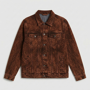 <b>Men</b> <b>Denim</b> <b>Jackets</b> Best Selling Casual Trucker <b>Jacket</b> High Quality <b>Denim</b> Outerwear OEM Service Factory Direct Supply Best Selling - Product Image 5