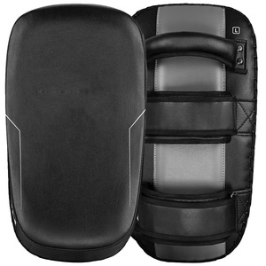 Almohadillas de Muay Thai Personalizadas de Cuero Vacuno de la Mejor Calidad, Almohadillas Curvas para Boxeo, Almohadillas para Patadas, Almohadillas Duraderas para Entrenamiento de Muay Thai - Product Image 1