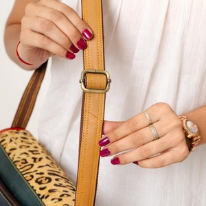 Women's Genuine Cowhide Leather Hobo Bag Handtooled Western Style <b>Boot</b> with Concealed Carry Shoulder Strap for Winter <b>Spring</b> Use - Product Image 4