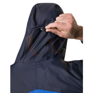 Chaqueta Cortavientos Casual de Lona con Capucha para Hombre, Cierre Frontal con Cremallera, Ecológica, Resistente al Viento, Transpirable, Nailon/Poliéster de Alta Calidad - Product Image 4
