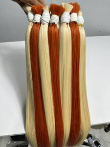 Factory Direct <b>Cheap</b> Straight Wave Afro Curl Loose Deep Bulk Human Hair <b>Extensions</b> in Bulk Wholesale Advantage - Product Image 4