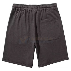 Pantalones Cortos Bermuda para Hombre, Color Sólido, 100% Poliéster, Cierre con Cordón, Casuales, Cintura Media, Bolsillos, Tela de Lona Transpirable en la Parte Delantera - Product Image 2