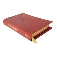 Libros del Sagrado Corán de tapa dura hechos a medida al por mayor, hermosos y delicados impresos religiosos en cartón con tapa dura