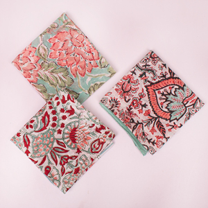 Sustainable Cotton Bandana Handmade <b>Square</b> <b>Scarf</b> Ethically Neckerchief Bag Accessories Face Cover Up - Product Image 3