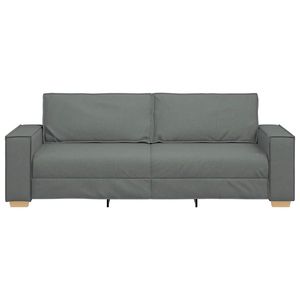 Canapé 3 places gris foncé 86,6"x30,7"x33,1" en tissu pour salon - Product Image 4